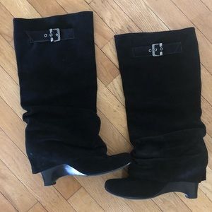 Naughty Monkey Tall Suede Boots 10